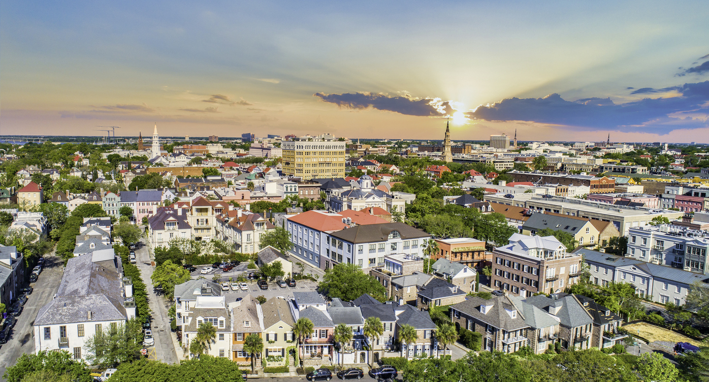 Panoramic Image of Charleston, SC